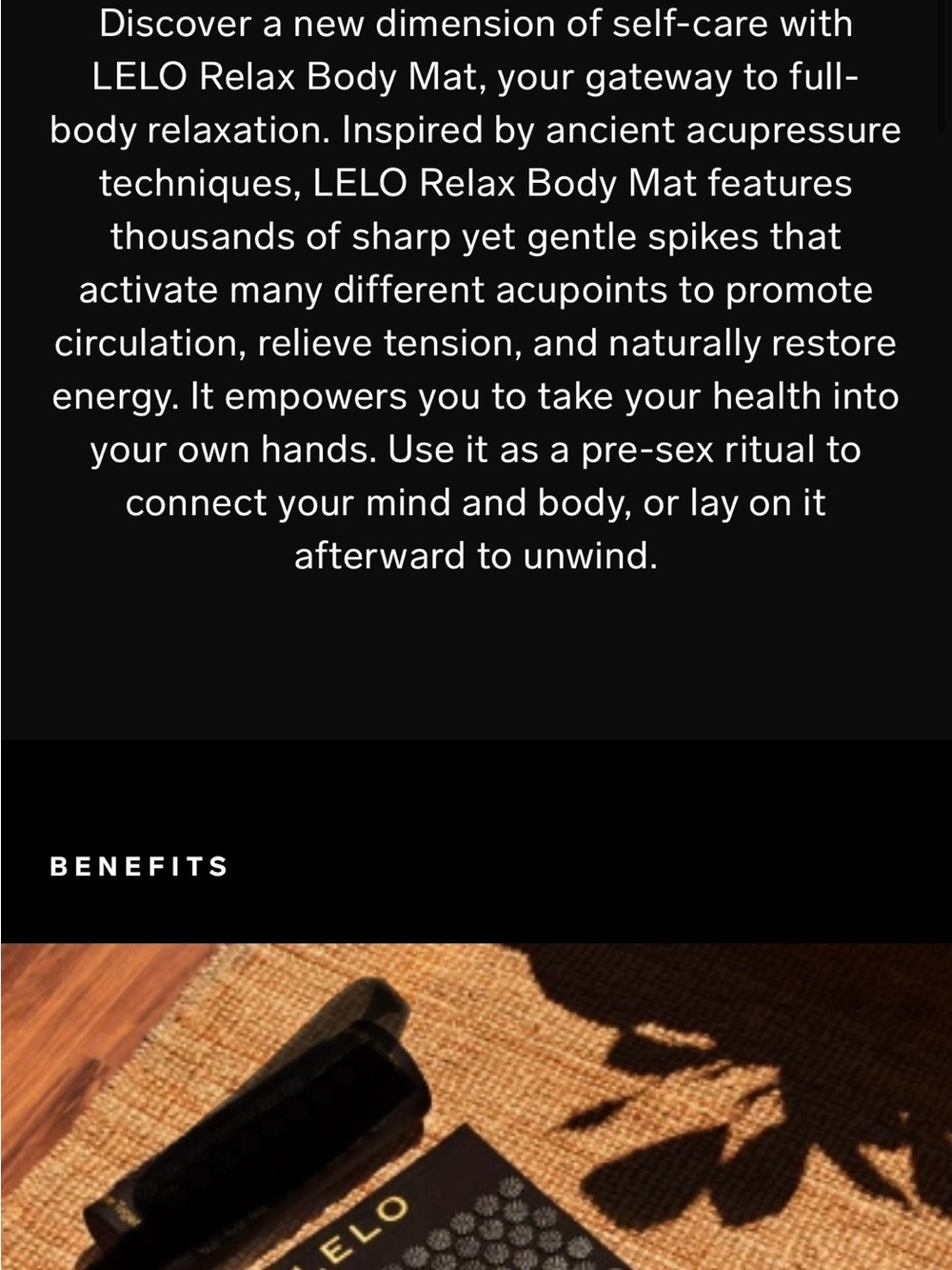 NEW LELO acupressure mat - Picture 4 of 4